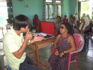 Consultations ophtalmologiques Népal