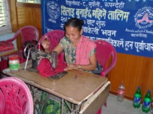 Couturière Centre Educatif Supauli